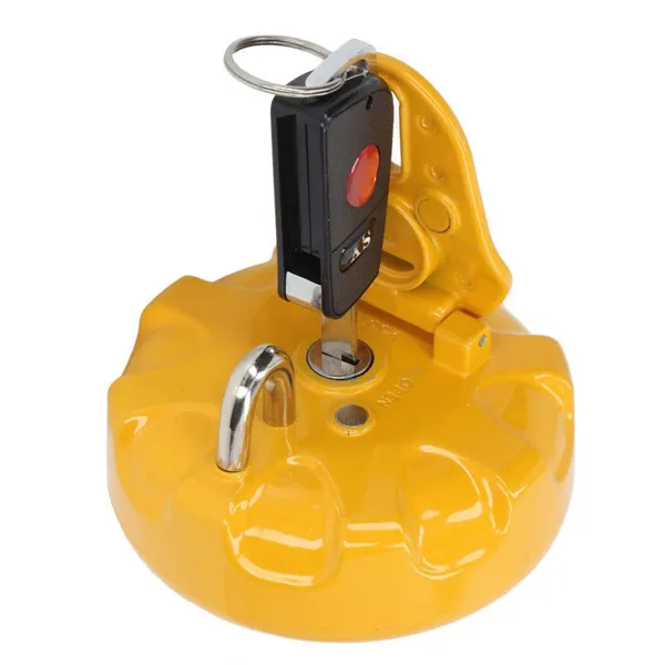 SY55 Fuel Tank Cap SY65 SY75 Diesel Tank Cover SY135 SY215 SY235-8 Anti-theft Excavator Accessories SY-9 Sany Fuel Cap photo-4