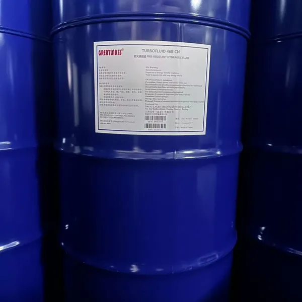 Great Lakes Phosphate Ester Fire-Resistant Hydraulic Fluid Turbofluid 46B CN — High Temperature & Pressure Resistant, Hydrolysis-Resistant