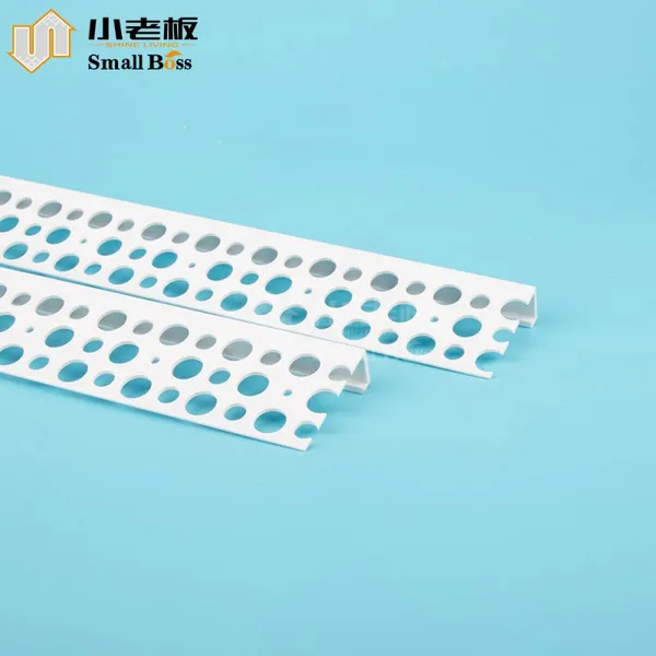 Precision PVC Corner Bead Vinyl Plastic Casing Corner Bead for Plastering and Drywall CA58 photo-5