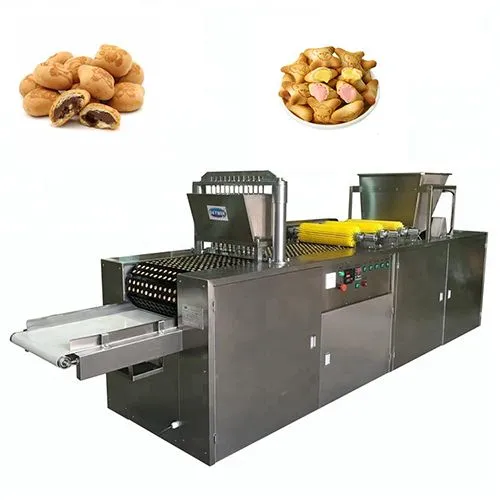 Fully Automatic Chocolate Filled Bear Biscuit Production Line Hello Panda Biscuit Machines