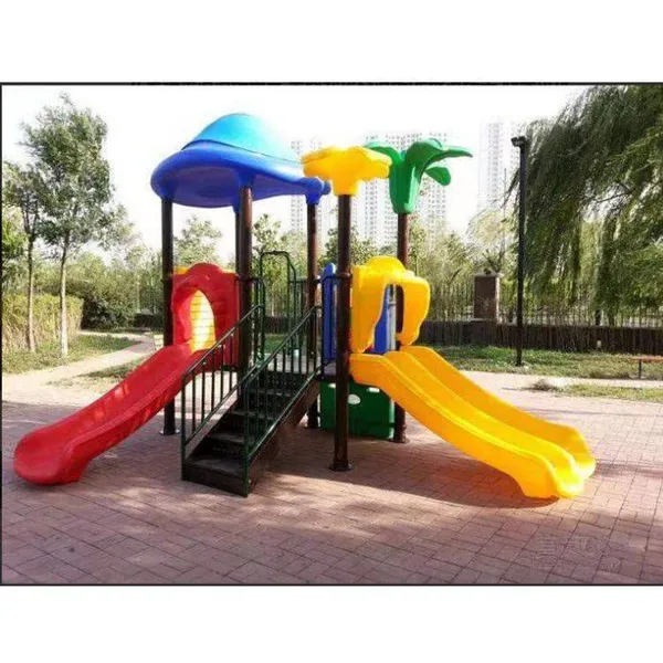Large Outdoor Plastic Slide, Children's Swing Set for Kindergartens, Communities and Scenic Spots, Customized Playground Equipment photo-5