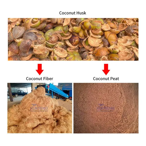 Professional Supplier Cocopeat Coir Fiber Making Coconut Husk Defibering Machine EPC photo-4