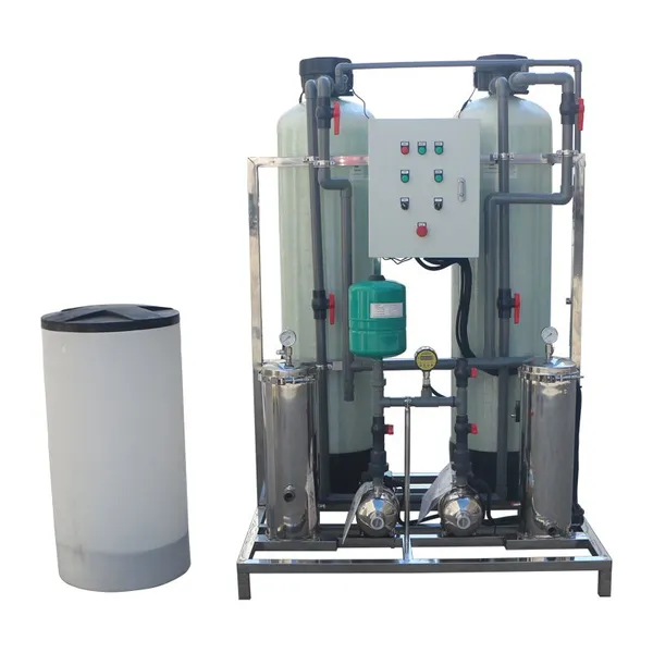 0.5t-2t Automatic Water Softener System Ion Exchange for Industrial Boiler Feed Water Treatment
