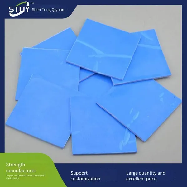 0.3mm Thick High Thermal Conductivity Silicone Sheet, High Temperature Resistant, Soft Silicone Sheet for Computer Graphics Card and Led Heat Dissipation, Insulating Thermal Conductive Gasket photo-4