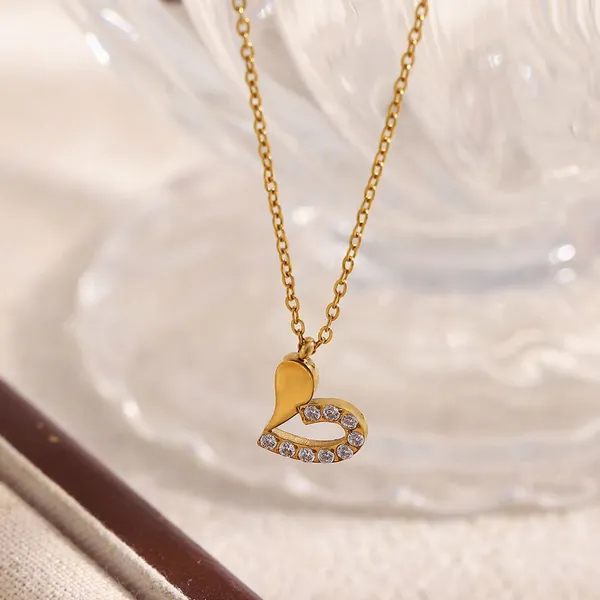 304 Stainless Steel Necklace Lead-Free Nickel-Free Chain With Lobster Clasp Polished Finish Hypoallergenic Wholesale photo-5