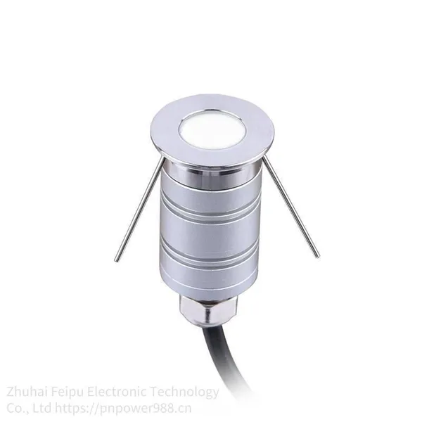 Feipu Supplies Led Spotlight In-ground Lights, Pndm-1w-jg Mini In-ground Lights With a Diameter of 20mm photo-3