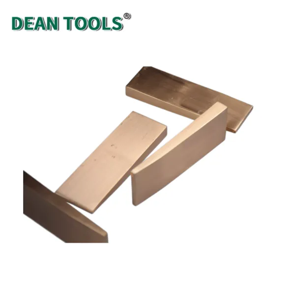 Non-Sparking Wedge,Heavy Duty Wedge Tool,Precision Machined Edge,Explosion Proof