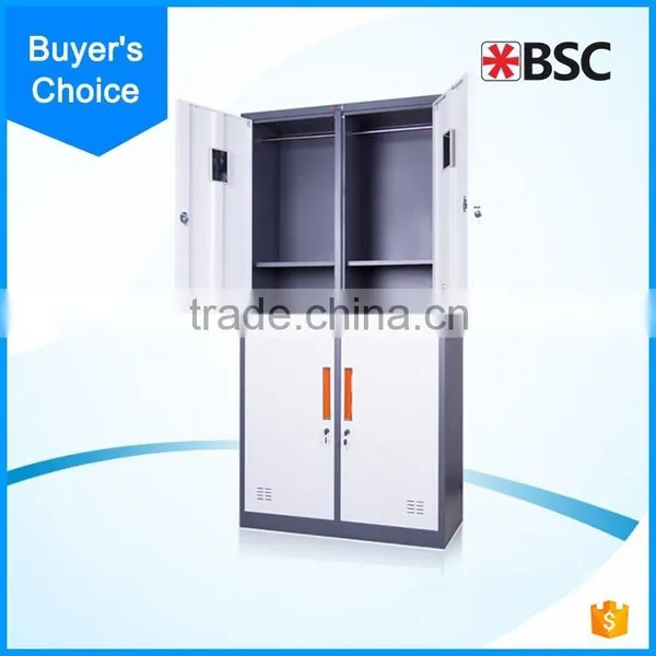 Customized Design Accept all steel 4 door locker