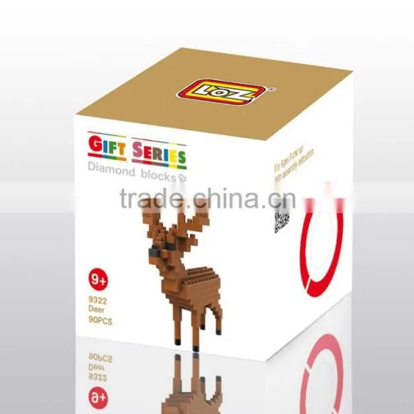 LOZ DEER DIY Mini Block Brick Toys Figure Diamond Building Blocks Quality Choice photo-2