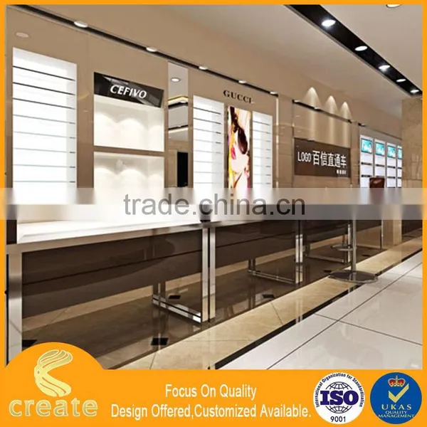 Factory Hot Sale Wooden Optical Display Wall Mounted Eyewear Display photo-4