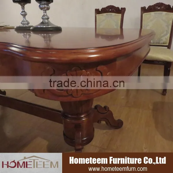 French Style Double Leg Wooden Luxury Furniture photo-5