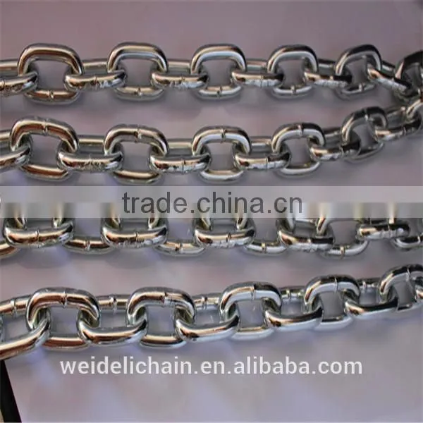 China Factory Ordinary Mild Steel Welded Link Chain photo-5