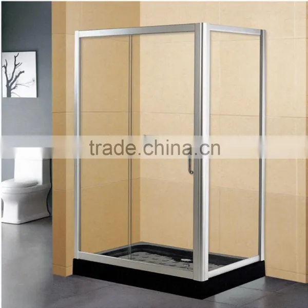 Frameless Square Fashionable Tempered Glass Shower Room photo-5