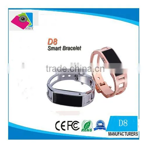 Bluetooth SmartWatch D8 Health Bracelet Wristband Fuel Band for IPhone Samsung Android Phones D8 for Lady Women Smart WatchBluet Quality Choice