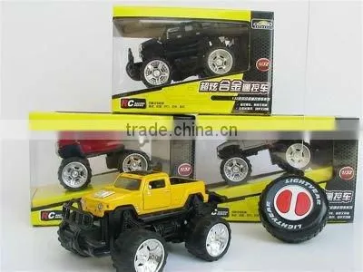 1:32 rc die cast toy cross-country car 3 asst
