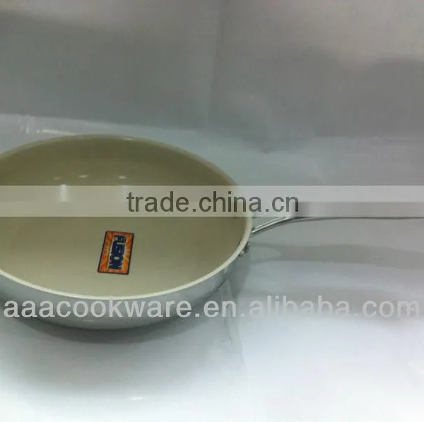 Colorful 304 Stainless Steel Frying Pan photo-5