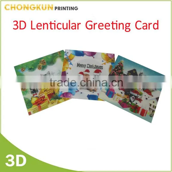 Customize Design 3D Lenticular Printing Children's Day Greeting Cards photo-6