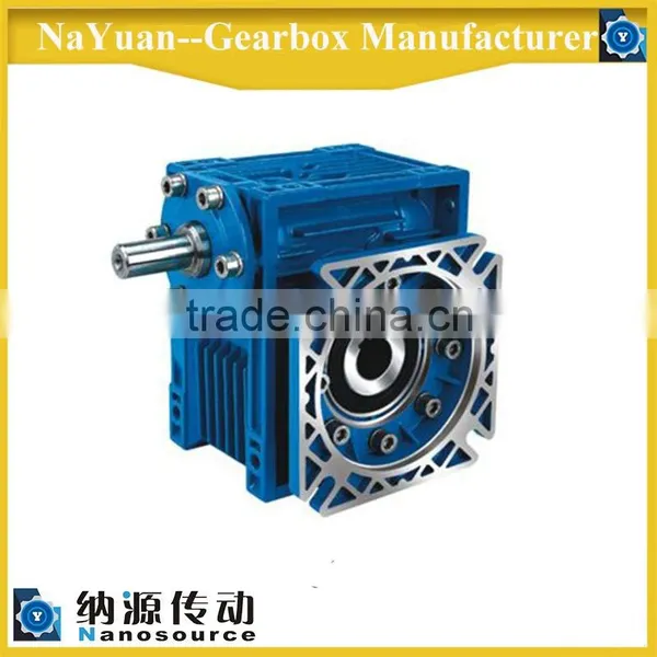 NRV F 040 60:1 FA flange solid input hollow output shaft electric motor speed reducer