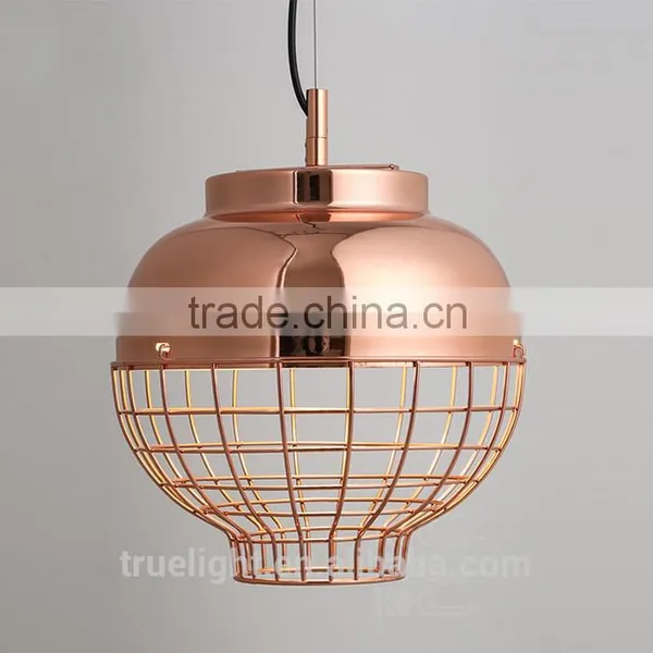 Hanging Lamp With Chicken Wire Cage for Dining Room Decor Chandelier China Supplier photo-3