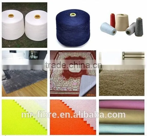 1.4D 38MM Solid Raw White Virgin Polyester Staple Fiber (VPSF) photo-6
