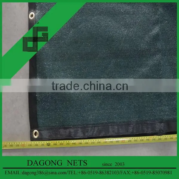 6' x 50' 3rd Gen Black Fence Privacy Screen Windscreen Shade Fabric Mesh Tarp photo-2
