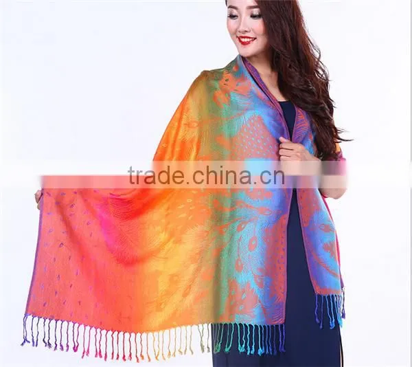 China Factory Original Design Cheap Winter Printed Scarf photo-5