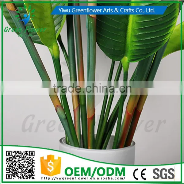 Greenflower 2016 Real Touch PU Latex Artificial Flowers Strelitzia Reginae for Gift Weddings Decorations photo-5