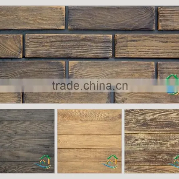 Cast Stone Imitate Wooden Wall Panels photo-3