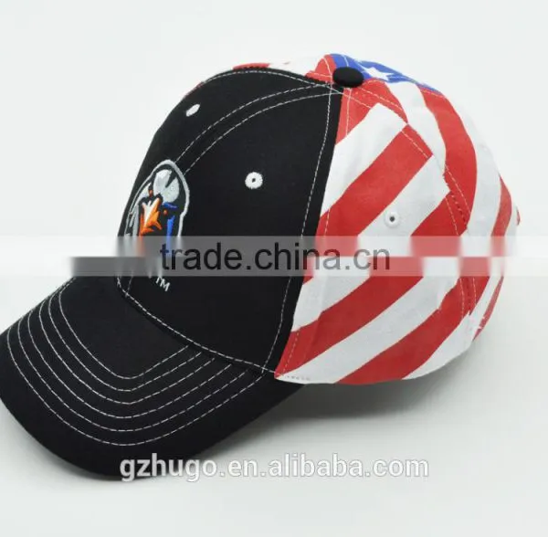 Hot! OEM Popular Washed High Quality Adjustable Eagle Animal Embroidery Cotton Cheap Sport Curve Promotional Custom Baseball Cap photo-3