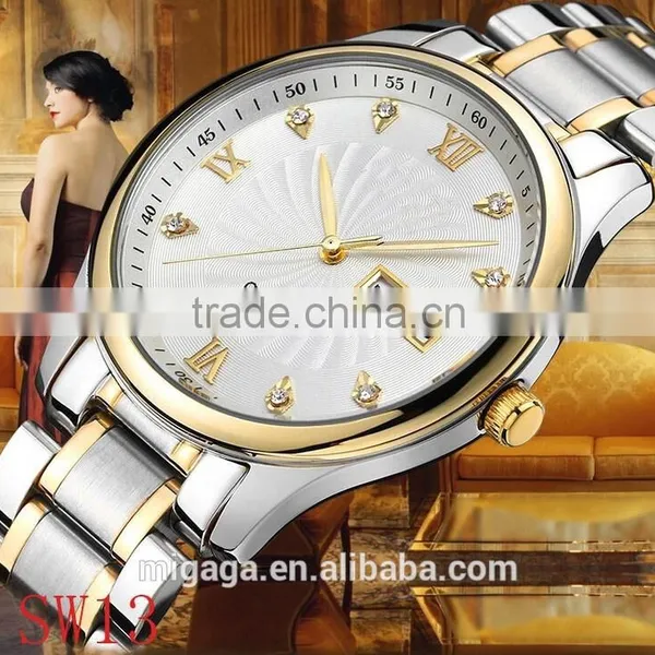 Factory Wholesale Unisex Watch, Best Gift Couple Watches, Stainless Steel Watch for Lover Gift photo-2