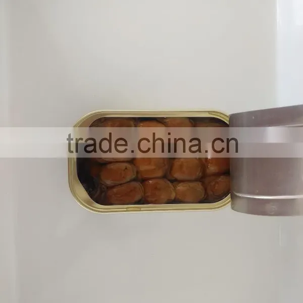 High Quality Canned Smoked Oysters in Soybean Oil photo-2