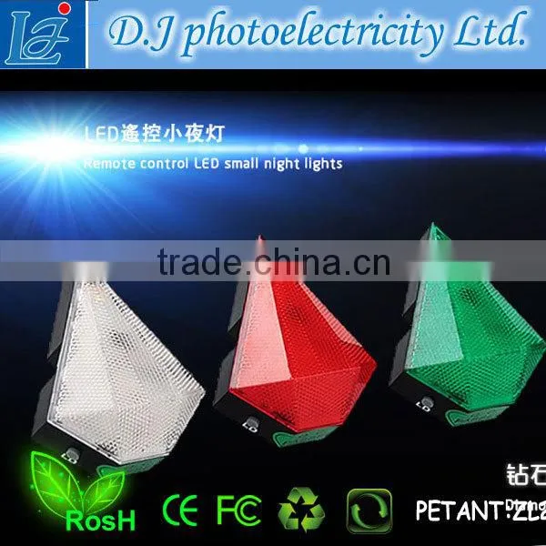 Remote LED Little Light Night Light Led Wall Light Energy Save Diamend Shape Beautiful! photo-2