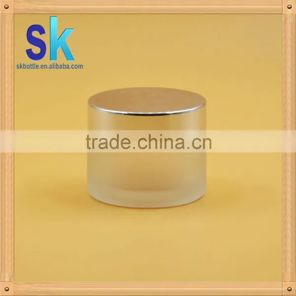 Wholesale Custom Made Comestic Packaging Glass Jar Series/empty Designer Glass Jars for Skin Cream Wholesale photo-2
