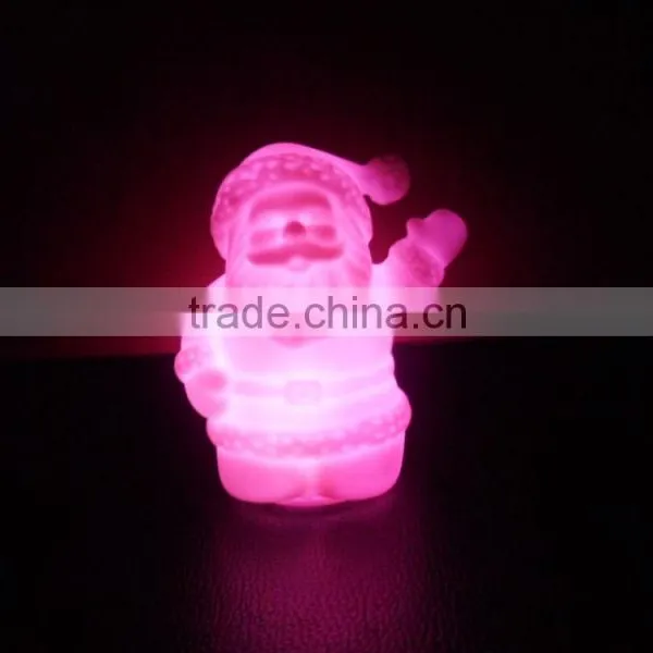 2016 Hot Gift Items Pvc Cute Santa Clause Children Night Light photo-4