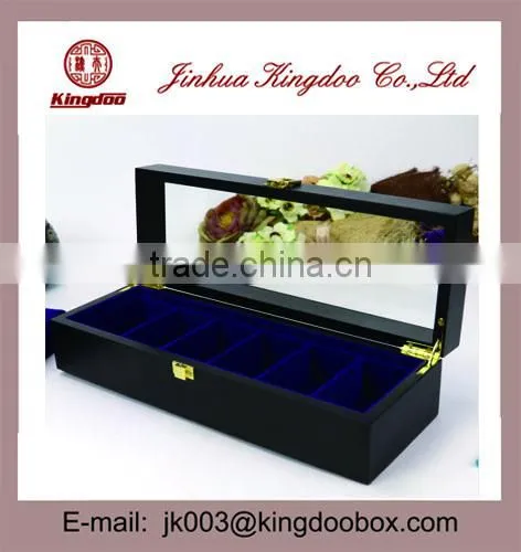 Jinhua Supplier Rectangular Wooden Watch Box With Window and Latch photo-2