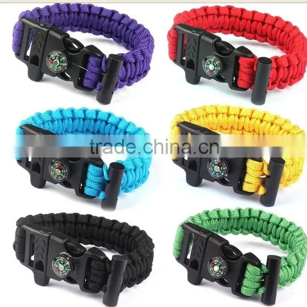 2016 Hot Custom Paracord Fashion Bracelet With Ouch and Compass photo-5