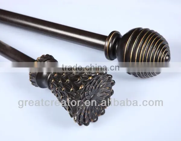 High Quality Home Decor Window Curtain Rods With Competitive Price photo-3