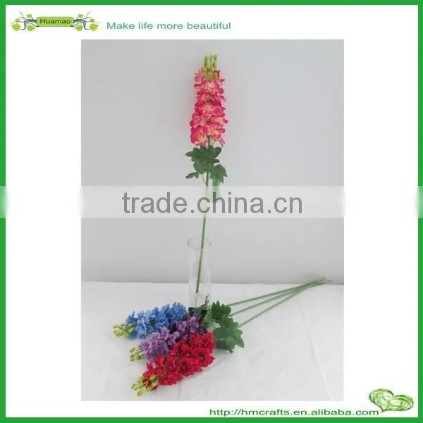 Artificial Delphinium Red Consolida Ajacis