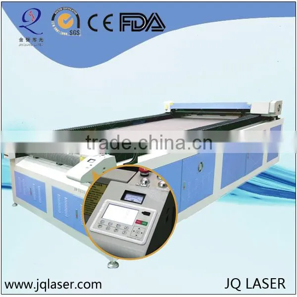 China laser manufacturer fabric pattern cutting machine