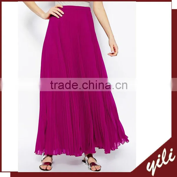 Latest Long Maxi Ruffled Table Skirt for Women High Quality Product