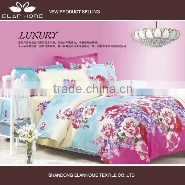 100% Polyester Disperse Printed Cheap China Wholesale Duvet Cover Set photo-2