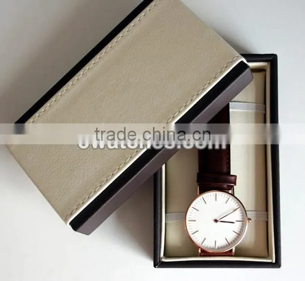 Manufacturer Customize Luxury Watch Box New Type Quality Brand Watch Boxes Leather Box 100% Brand New High Quality photo-3