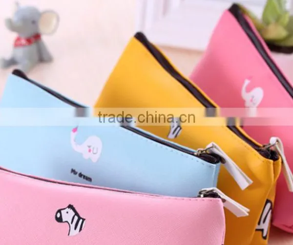 Latest Animal pu Leather Pencil Case , Pencil Bag Made in China photo-5