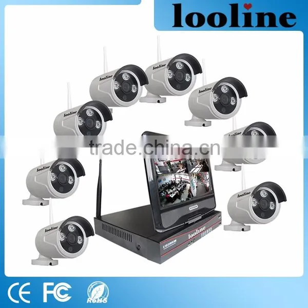Looline 720P 8Channel Net Video Recorder Wireless CMOS Camera Module Remote Control Bluetooth Camera