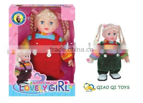 12 Inch Electric Walking and Singing Baby Doll