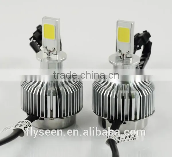 33W 3000LM Car LED Head Auto Bulb h3 Car Head Bulb h7 3000k 6000k LED Head Light Headlamp 12V 24V White Yellow LAMP Quality Choice photo-3