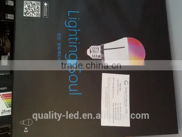 CE,ROHS,FCC Remote Wifi Control Rgbw Bulbs E27 photo-4