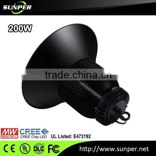 2014 New Commercial Indoor Lighting Fixture Warehouse High Bay LED Lamp 200W photo-3