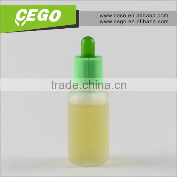 Childproof and Temper Evident Round Black Frosted Glass Dropper Bottle photo-4