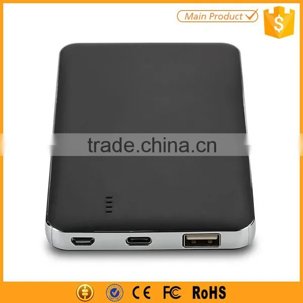 Slim Quick Charging Type-C Power Bank 8000mAh For Smartphone photo-2